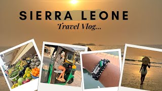 FREETOWN SIERRA LEONE 🇸🇱 VLOG 2024 travel vlog Tokeh beach Night life Food … [upl. by Em]