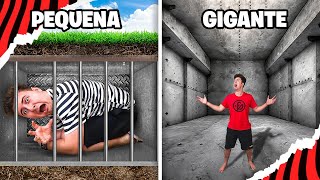 PRISÃO PEQUENA vs PRISÃO GIGANTE [upl. by Atsahc]