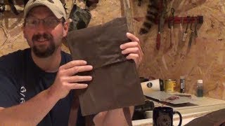 Sewing a Custom Oilskin Haversack [upl. by Reggie]