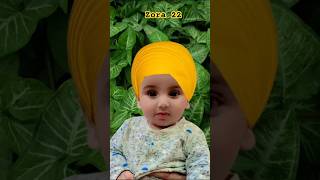 Zora 22 trending zora22 wattanpanjab ytshorts cutebaby sardar sikh goldentemple baby shots [upl. by Erwin]