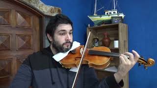 Ferdinand Kuchler  Violin Concertino  Op 11  3 Mov [upl. by Hsiekal]