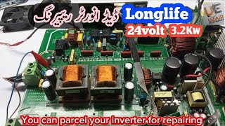 Long life 32kw dead inverter repair  Uzair Electronics [upl. by Ebenezer48]