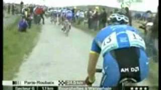 Vladimir Gusev Paris Roubaix 2006 highlights [upl. by Carolyn796]