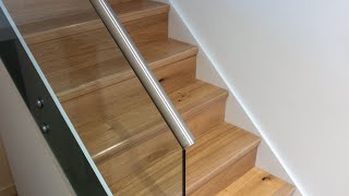 Fixing handrails to your glass balustrades [upl. by Harley]