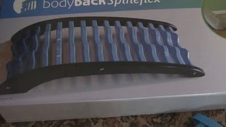 AquaSpa Orthopedic Back Stretcher Relax Mate Review [upl. by Imhskal41]