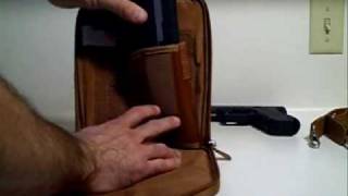 Classic Concealed Carry Holster Purse Shoulder Bag CCW [upl. by Igal]