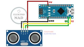 bereksperimen dengan Sensor jarak Ultrasonic hc sr 04 dengan arduino beserta penjelasan codingnya [upl. by Yona]