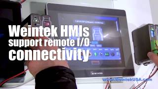 Weintek HMIs with PLC functionality and CODESYS programmability support remote IO connectivity [upl. by Akenihs88]