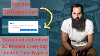 How To Bypass 3DRipperdev And Download Unlimited 3D Models Everyday   OUTDATED [upl. by Ingar464]