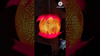 Craft Challenge Day 81  Table lamp making  shorts youtubeshorts viral [upl. by Mada452]