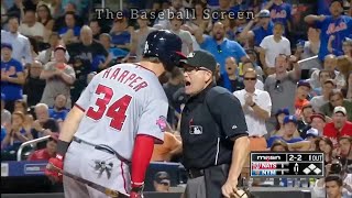 MLB 20 Minutes Aggresive Reactions Part2  Ejections  Full Compilation [upl. by Hennahane]