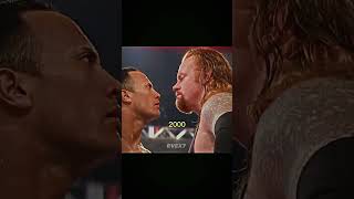 The Rock vs The Undertaker  Then vs Now  Edit [upl. by Latea]