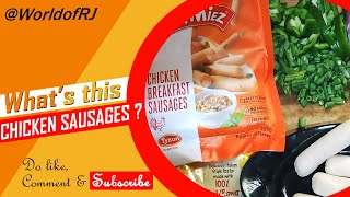 Whats this Sausages information indianfood trending viralshort newrecipe breakfastrecipe [upl. by Airtened84]