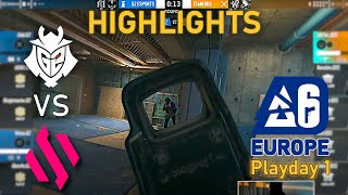 EUL IS BACK G2 vs BDS  HIGHLIGHTS  Playday 1  EUL 2023 Stage 2  R6 Esport [upl. by Elna235]