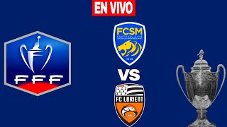 Sochaux vs Lorient en vivo Copa De Francia [upl. by Aciruam]