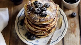 Classic pancake  ricetta per pancake sofficissimi  ON THE CLOUDS [upl. by Mallina297]