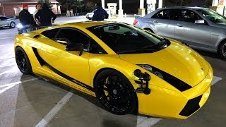 1800hp TT Lambo Destroys 1500hp GTR on the STREET [upl. by Halsey592]