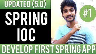 Spring framework tutorial for beginners with examples in eclipse  Why spring inversion of control [upl. by Nivej]