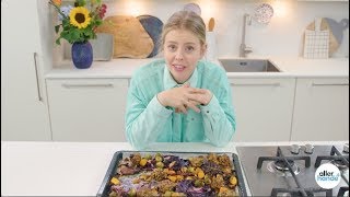 Rainbow traybake mealprep van Estée Strooker  Allerhande [upl. by Clayborn]