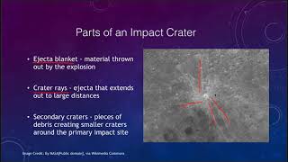 Lesson 9  Lecture 2  Impact Cratering  OpenStax  OpenStax [upl. by Egan]