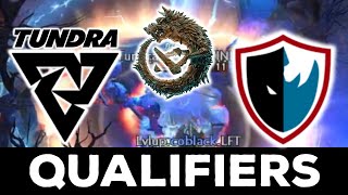 TOPSON MID OMNIKNIGHT  TUNDRA ESPORTS vs LEVEL UP  PGL WALLACHIA S1 WEU QUALIFIERS DOTA 2 [upl. by Naleek]