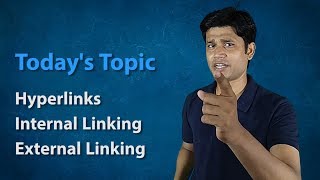 Hyperlink in HTML Internal linking External linking  Introduction of HTML [upl. by Prentice]