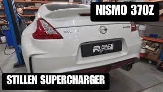 STILLEN SUPERCHARGER installation on a NISMO 370Z [upl. by Ahsiemac511]