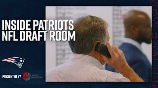 Inside The New England Patriots NFL Draft Room [upl. by Mercier]