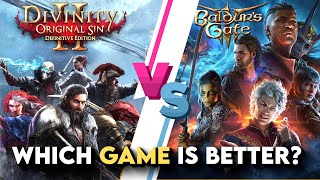 Who Won Divinity Original Sin 2 Vs Baldurs Gate 3  The Battle Of CRPG Greatness [upl. by Ihdin]