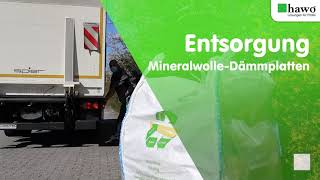 Mineralwolle recyceln  die SteinwolleAbfälle bei der Fassadendämmung WDVS einfach entsorgen [upl. by Millham]