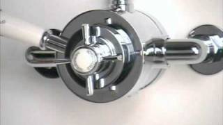 How To Use Traditional Thermostatic Shower Valve Controls  Bathstore User Guide [upl. by Nerhe]