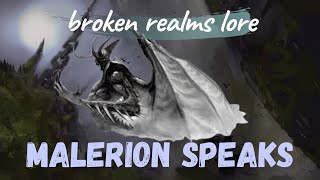 Age of Sigmar Lore Broken Realms Lore Malerion finally revealed [upl. by Abigail]