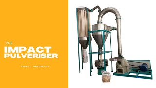 IMPACT PULVERISER  TURMERIC GRINDER  VARAHI INDUSTRIES  PRINCE INDUSTRIES [upl. by Ahsil]