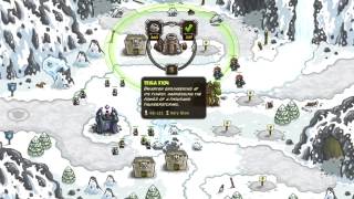 Kingdom Rush  GLACIAL HEIGHTS hard heroic [upl. by Auhsuj837]