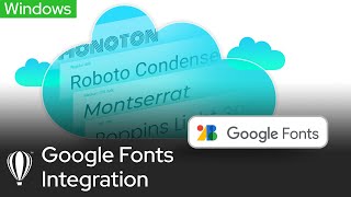 Working with Google Fonts  Corel Font Manager for Windows [upl. by Deanne651]