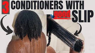 3 CONDITIONERS TO DETANGLE WITH  NATURAL HAIR TIPS  LYNDA JAY [upl. by Dnyletak814]