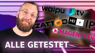 TV ohne Kabel  Zattoo Waipu amp Magenta [upl. by Atrice]