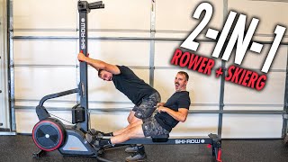 EnergyFit SkiRow Review 2in1 SKIROWER Machine Review Concept 2 Killer [upl. by Balduin]