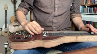 Lap Steel guitar with Duesenberg Multibender [upl. by Darcee]