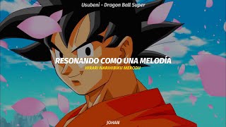 Dragon Ball Super Ending 3 Full  Usubeni  LACCO TOWER  AMV sub español [upl. by Abercromby]