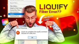 Why Liquify tool not working in Photoshop and How to Fix it [upl. by Sedgewick]