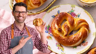 Soft Pretzel Recipe [upl. by Nodnol]