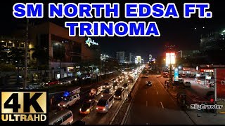 【4K】 SM North EDSA ft TRINOMA  Philippines [upl. by Yunick308]