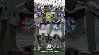 Squad Germany 2014 WORLD CUP FINALS  Club Players [upl. by Arba867]