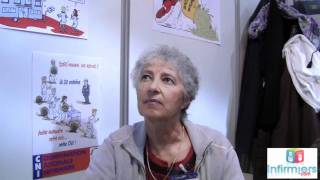 Salon infirmier 2011  Infirmierscom interviewe le CNI [upl. by Acey]