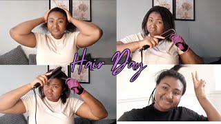 Finally Its Hair Day 💃💃 Unsponsored TYMO Ring Review [upl. by Ocko]