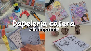 🌷Papelería Casera Pt4  libretas sellos y más ft Tamycraft [upl. by Allred]