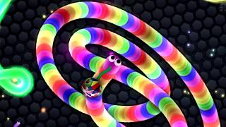 Slitherio IMPOSSIBLE SNAKE INVASION VS 1 VERY STRONG SNAKE  EPIC MOMENTS EVER [upl. by Nicoli]