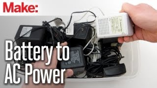 DIY Hacks amp How Tos Convert a BatteryPowered Device to AC Power [upl. by Oza377]