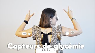 ⚪️ 4 capteurs de glycémie au TOP  2024 [upl. by Iralam]